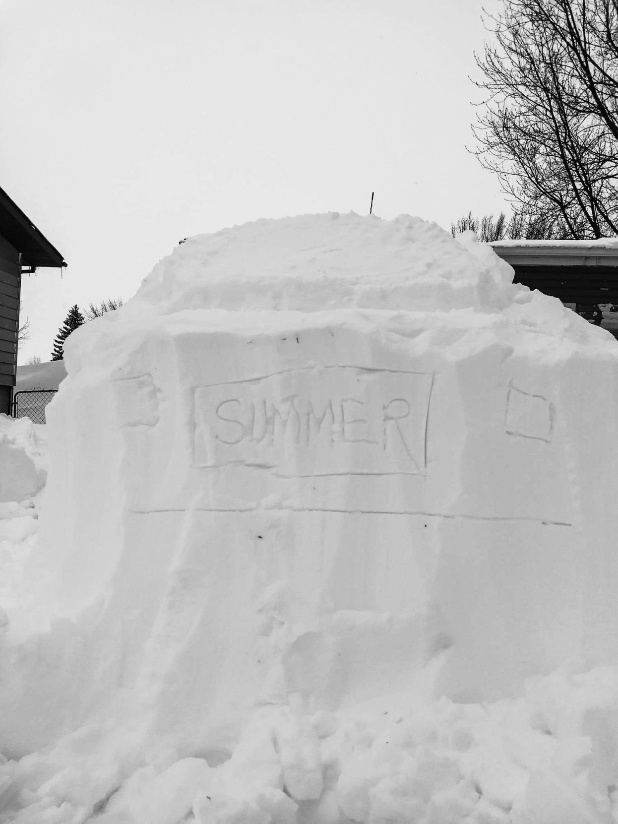 Snow drift